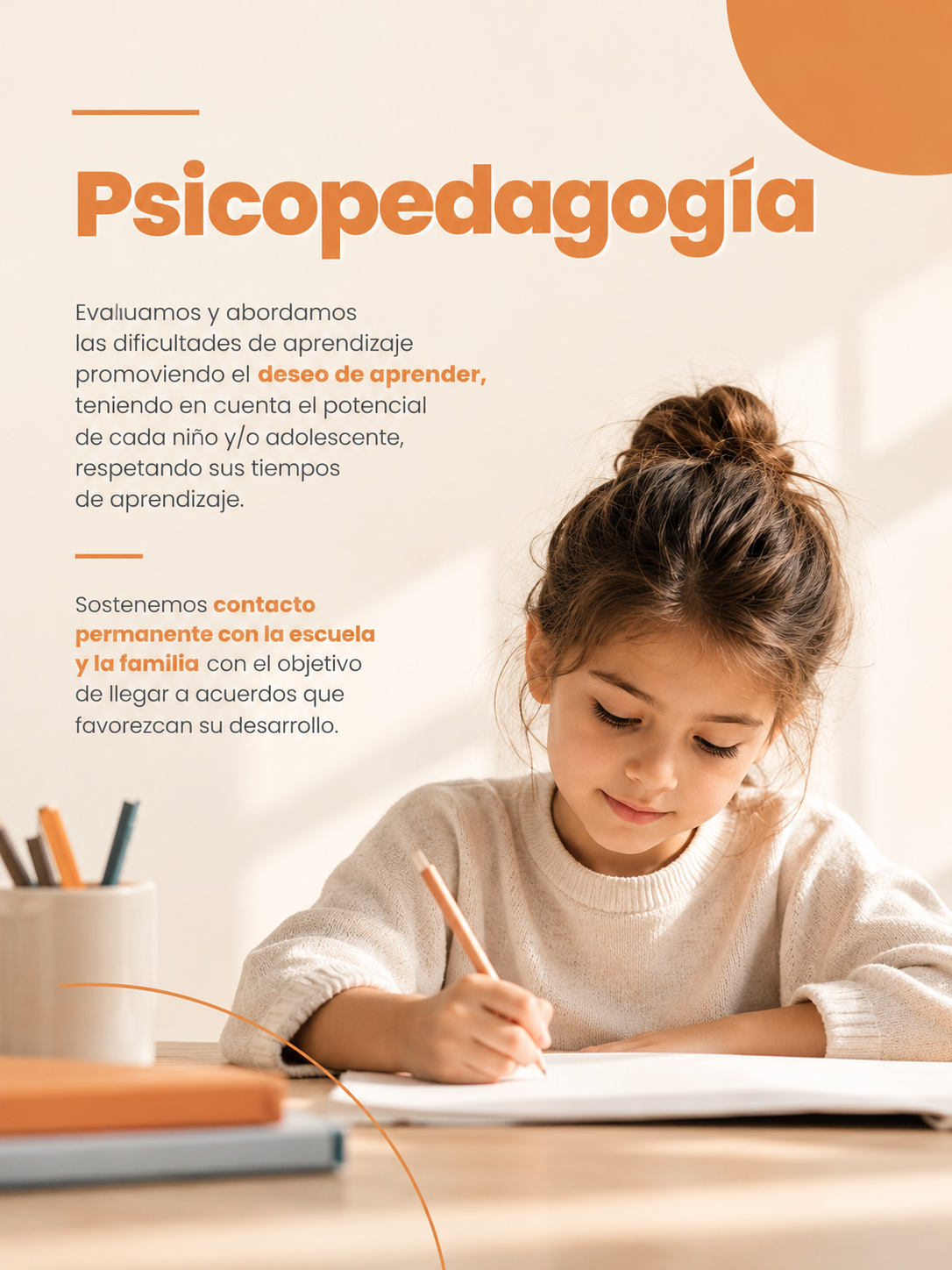 Psicopedagogía: aprender con confianza